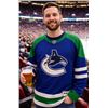 Image 1 : Vancouver Canucks NHL Licensed Jersey, Size L/G, 100% Polyester