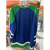 Image 4 : Vancouver Canucks NHL Licensed Jersey, Size L/G, 100% Polyester