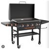 Image 1 : Blackstone 36-Inch Flat Top Griddle Cooking Station With 4 Burners