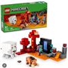 Image 1 : LEGO Minecraft The Nether Portal Ambush , 352 Pieces