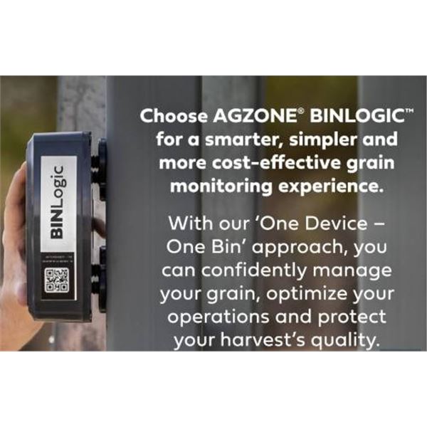 BINLogic Solar-Powered Grain Monitoring Device