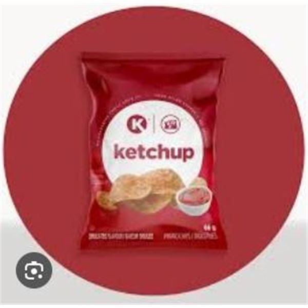 Core-Mark Shipment and Ketchup Flavored Potato Chips (8 x 180g)