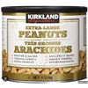 Image 1 : Kirkland Signature Extra-Large Roasted & Salted Peanuts 1.13 kg