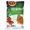 Image 1 : Riceworks Salsa Fresca Flavour Gourmet Rice Snacks, 155g