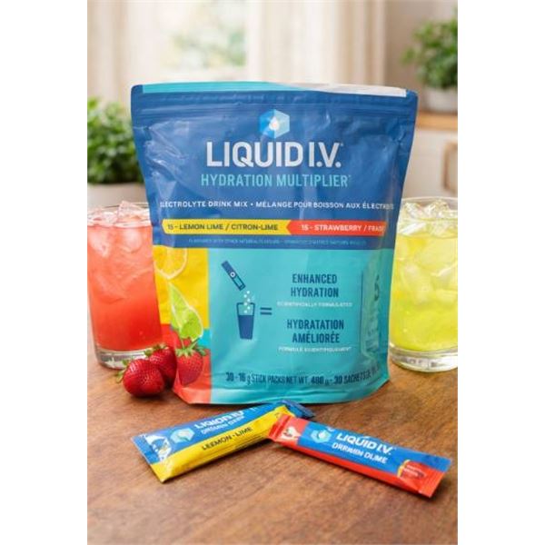 Liquid I.V. Hydration Multiplier Electrolyte Drink Mix Aprox 480g