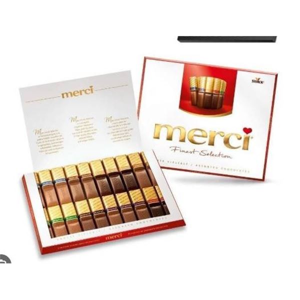 Merci Finest Selection Assorted European Chocolates, 250g