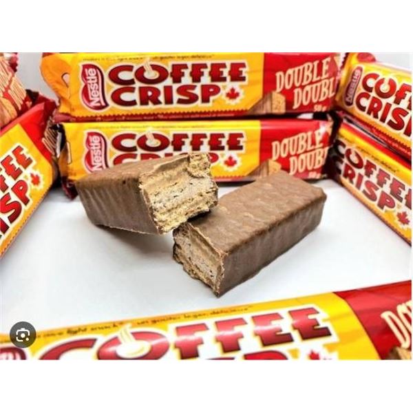 Nestle Coffee Crisp Double Double 24 x 50 g Wafer Bars