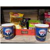 Image 2 : Snack Items Including Salsa, Chips, and Candy