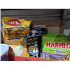 Image 3 : Snack Items Including Salsa, Chips, and Candy