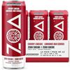 Image 1 : Case of 12 ZOA Energy Drinks, 355mL, Strawberry Watermelon Flavor