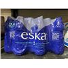Image 2 : Eska Natural Spring Water 24 x 500ml – 100 Percent Recycled Plastic