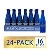 Image 1 : 24 Bottles of Saratoga Carbonated Spring Water, 473 mL Each