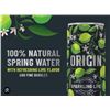 Image 1 : Origin Biologique Lime Sparkling Water 24 x 355 mL