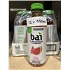 Image 2 : Bai Kula Watermelon WonderWater Beverage, 530 ml (12 Bottles)