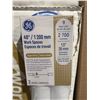 Image 3 : 12 GE 48-inch F40 T12 Fluorescent Bulbs, Bright White, 40W 2 Packs of 2 Bulbs