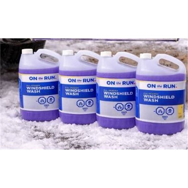 1 case Of On The Run Windshield Wash 4×3.78L Jugs