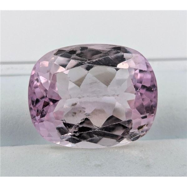 13.53 ct Certified Pink Kunzite gemstone ($5,140 Appraisal)