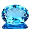Image 1 : 54.85 ct Certified Royal Blue Topaz gemstone ($9,650 Appraisal)