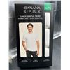 Image 2 : Banana Republic 3-Pack Essential T-Shirts, White, XL