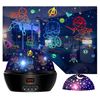 Image 1 : MOKOQI Kid Light Projector with Timer, Avengers & Spiderman Figurines, 360 Degree Rotation Nightligh