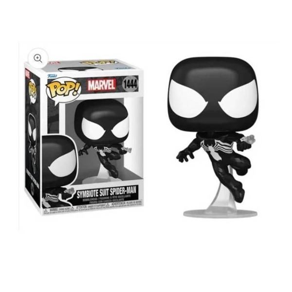 Funko Pop Marvel 1444 Symbiote Suit Spider-Man Bobblehead