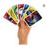Image 1 : Mattel Games UNO NFL Card Game in Storage Tin Box