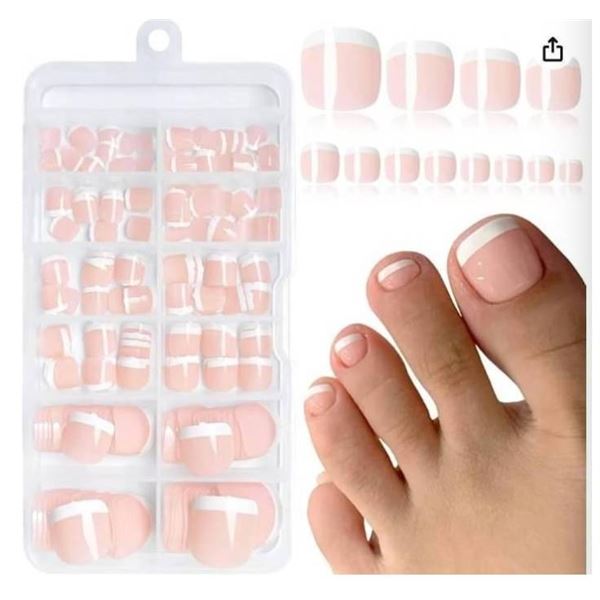 Lifextol 120pc Ombre Press On Nails for Women with Adhesive Tabs