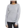 Image 1 : Lole Women’s Merino Baselayer Top Size Medium Gray Heather
