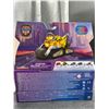 Image 3 : PAW Patrol: The Mighty Movie, Construction Toy Truck with Rubble Mighty Pups Action Figure, Lights a