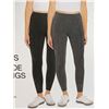 Image 3 : Gap Women’s 2-Pack Leggings XS/TP – Gray and Black