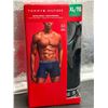 Image 2 : Tommy Hilfiger Cotton Stretch Men’s 4-Pack Boxer Briefs, Size XL
