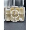 Image 2 : Clear Airtight Snack Container with 8 Dividers and Lid Lock