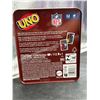 Image 3 : Mattel Games UNO NFL Card Game in Storage Tin Box