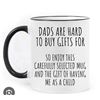 Image 1 : Ceramic Coffee Mug with Father’s Text Design