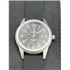 Image 3 : BIDEN Mens Analog Quartz Watch, Black Dial and Black Silicone Strap