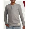 Image 1 : Levi’s Long Sleeve Thermal Shirt, Size L (10/12), Gray