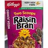 Image 1 : Kellogg’s Two Scoops Raisin Bran Mega Jumbo 1.44kg Cereal