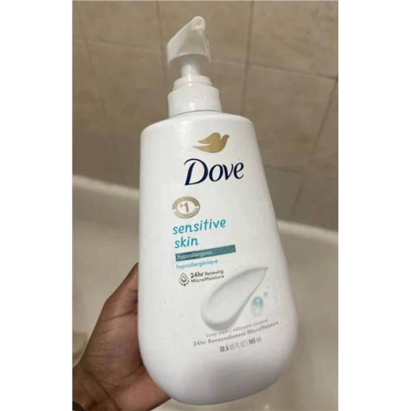 Dove Sensitive Skin Hypoallergenic Body Wash 30.6 fl oz (905 mL)