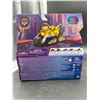 Image 3 : PAW Patrol: The Mighty Movie, Construction Toy Truck with Rubble Mighty Pups Action Figure, Lights a