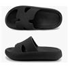 Image 1 : Black Cloud Style Slides Sandals  Size 6