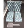 Image 3 : VEVOR Ice Cube Tray, Round Ice Ball Maker for Freezer,