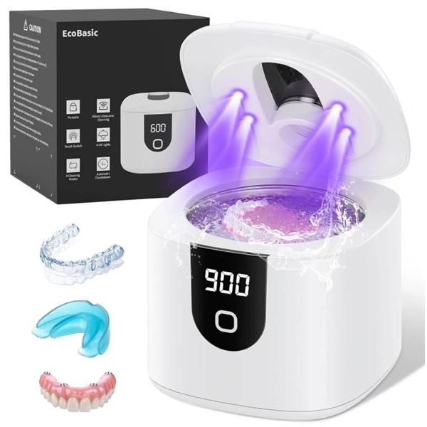 EcoBasic Retainer Cleaner JX-536 Pro with Ultrasonic Technology