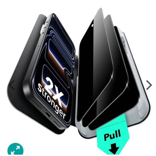 ESR UltraFit Series Classic Privacy Screen Protector for iPhone 2025 Pro Max