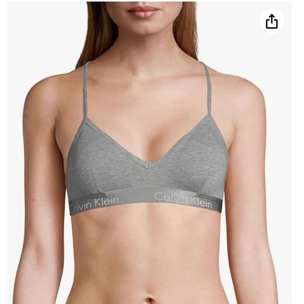 Calvin Klein Women’s Lightly Padded Bralette Set, Size Small **Color May Vary From Stock Ph