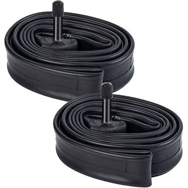 Lot of 2  Butyl Rubber Inner Tube for Bicycles, 26×2.125-2.40 Mountian Fat Tire 2 Per Box