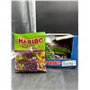 Image 2 : Haribo Twin Snakes Sweet & Sour Gummy Candy, 6 Fruity Flavours, 175g Bulk Lot of 12 Packs