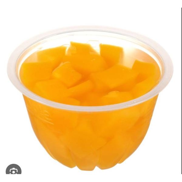 Dole Diced Mango Fruit Cups, 20 Count x 107ml