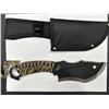 Image 3 : 10.5″ Defender Xtreme Hunting Knife Full Tang with Camo Nylon Wrapped Handle