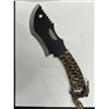 Image 4 : 10.5″ Defender Xtreme Hunting Knife Full Tang with Camo Nylon Wrapped Handle