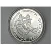 Image 2 : 1983 Royal Canadian Mint Universiade Edmonton Silver Dollar Coin
